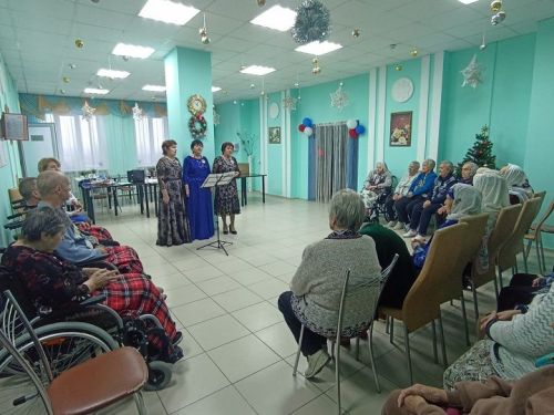 9 декабрьдә көмеш волонтерлар Яңа Чишмә Интернат-йортында булганнар