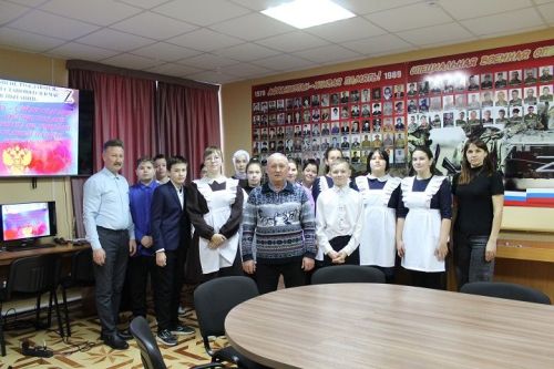 В краеведческом музее прошел патриотический час, посвященный землякам — участникам боевых действий