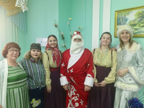 В Новошешминском доме-интернате с новогодними благотворительными акциями побывали гости