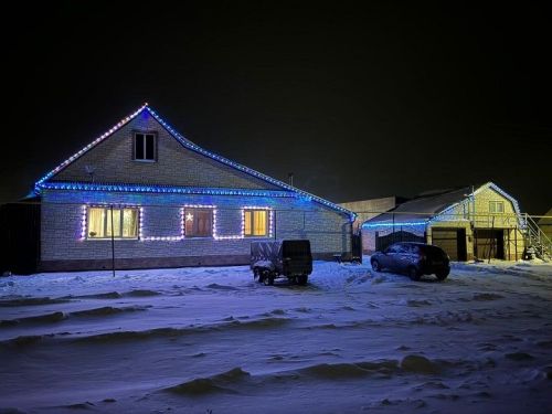 Чуаш Чабаксарыннан Ильдуловлар гаиләсе үзләренең йортларын һәм КФХны бәйрәмчә бизәгәннәр (фото, видео)