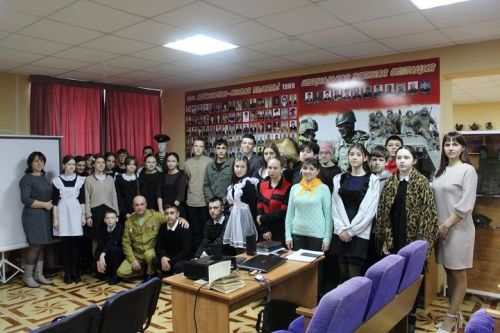 Урок мужества прошел в Новошешминском краеведческом музее «Афганистан к нам тянется сквозь годы»