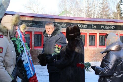 В канун Дня защитника Отечества в Новошешминске прошел митинг