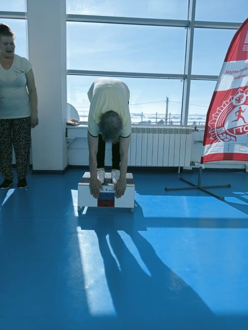 Люди серебряного возраста сдают нормы ГТО
