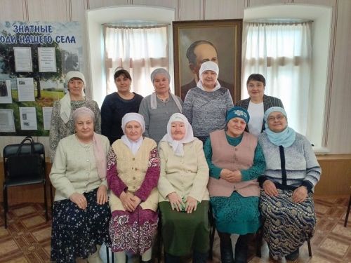 В преддверии 8 марта в Шахмайкинском музее прошла встреча