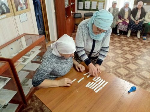 В преддверии 8 марта в Шахмайкинском музее прошла встреча