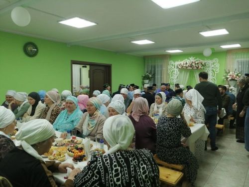 Ифтар-меджлисы в Новошешминской мечети