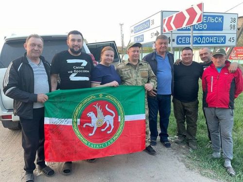 Гуманитарный груз доставлен нашим бойцам