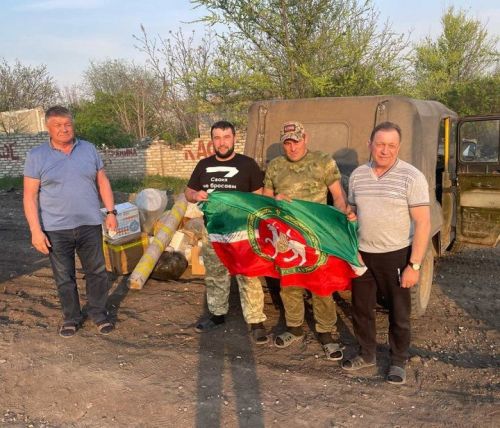 Гуманитарный груз доставлен нашим бойцам