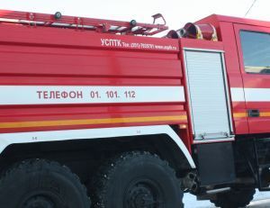 В Нижнекамске у центрального рынка произошёл пожар