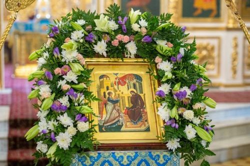 Епископ Чистопольский и Нижнекамский Пахомий поздравляет православных новошешминцев с Благовещением