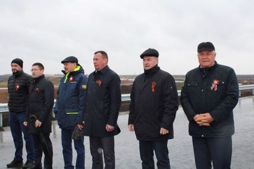 В Новошешминском районе открылся путепровод