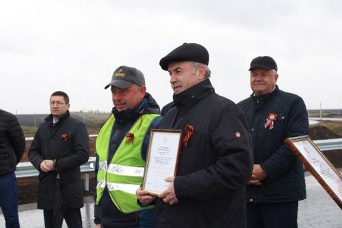 В Новошешминском районе открылся путепровод