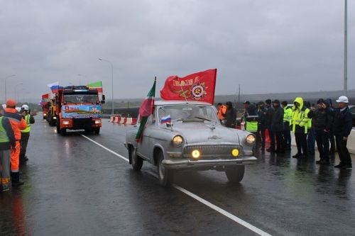 В Новошешминском районе открылся путепровод