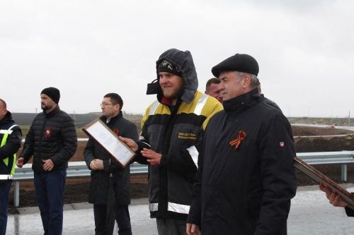 В Новошешминском районе открылся путепровод