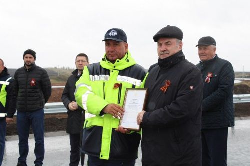 В Новошешминском районе открылся путепровод