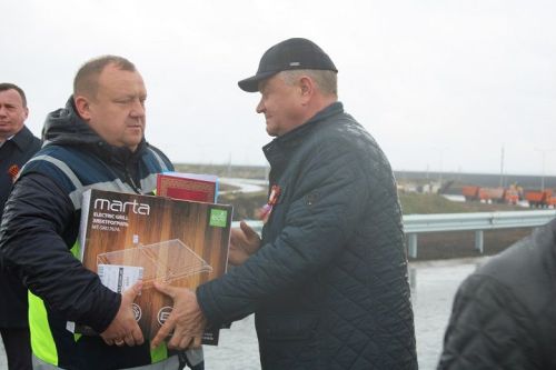 В Новошешминском районе открылся путепровод