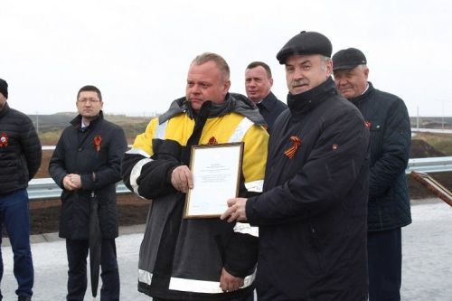 В Новошешминском районе открылся путепровод