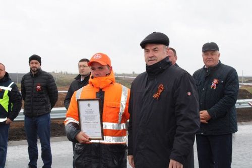 В Новошешминском районе открылся путепровод