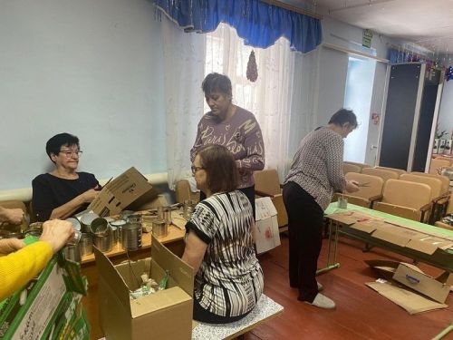 Мы поддерживаем наших защитников: акция «Своих не бросаем» в Екатерининском СДК