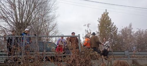 Коллективы редакции, СОШ и библиотеки Новошешминска вышли на субботник и очистили речку Студенец