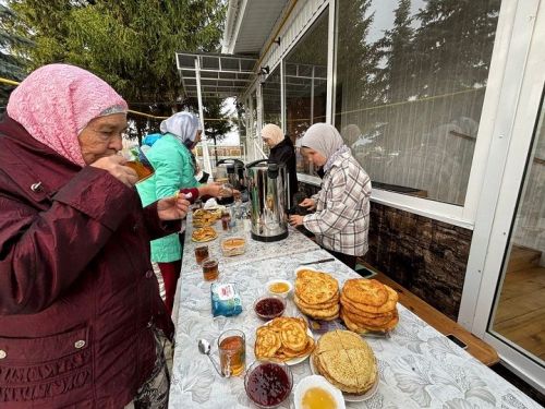 Тубылгытауцы пьют очищенную воду