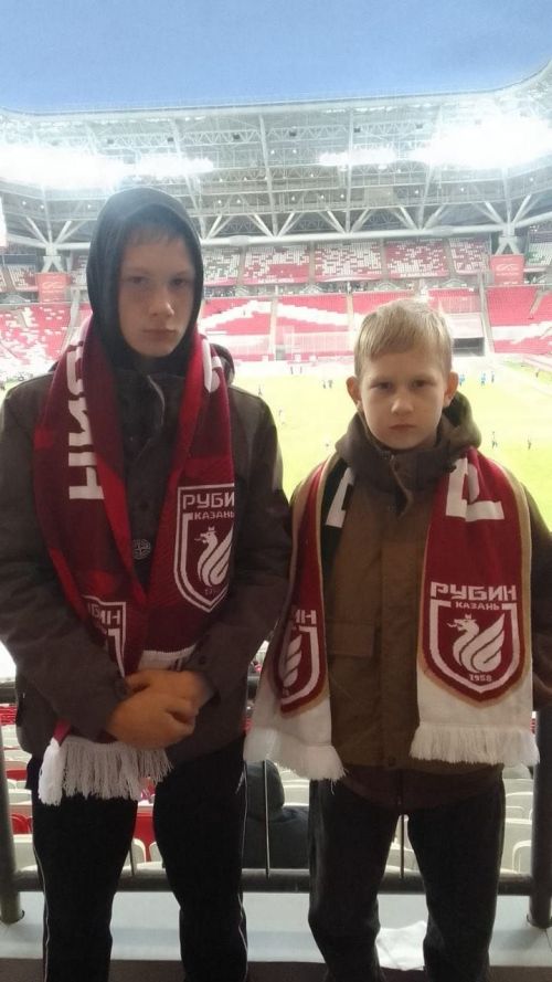 Новошешминцы поддержали «Рубин» на «Ак Барс Арене»
