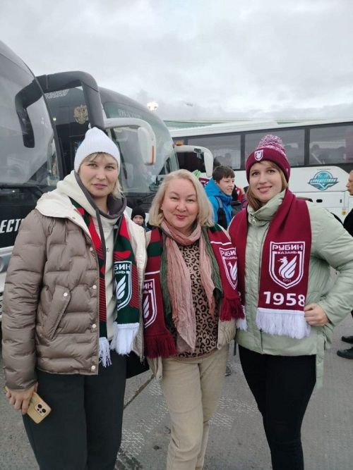 Новошешминцы поддержали «Рубин» на «Ак Барс Арене»