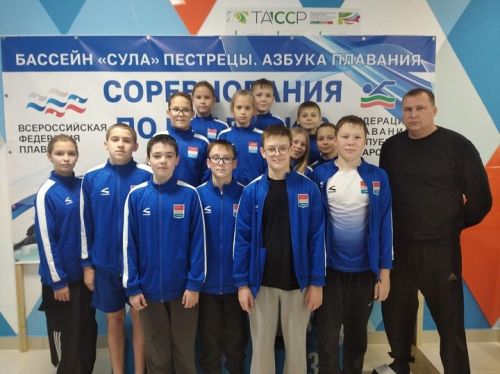 Новошешминские пловцы завоевали «золото» на соревнованиях в Пестрецах