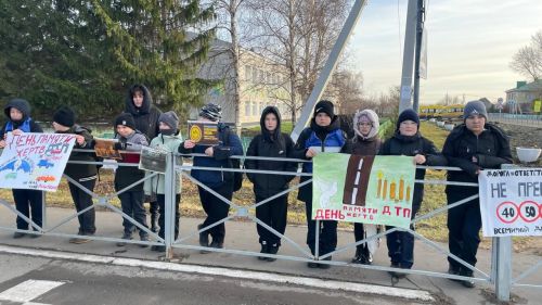В Новошешминске прошла акция «День памяти жертв ДТП
