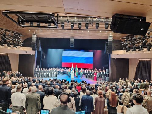 На торжествах в столице