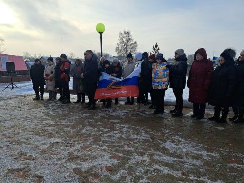 В поселке Красный Октябрь открыли мемориальные доски бойцам СВО