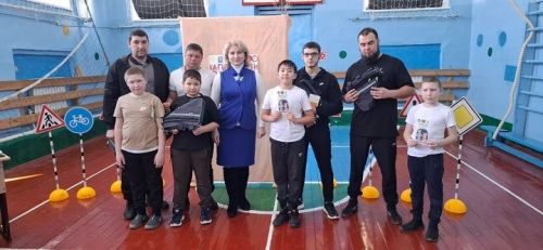 В Шахмайкинской школе прошли конкурсы-соревнования, посвященные правилам дорожного движения