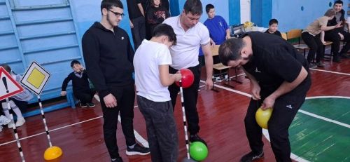 В Шахмайкинской школе прошли конкурсы-соревнования, посвященные правилам дорожного движения