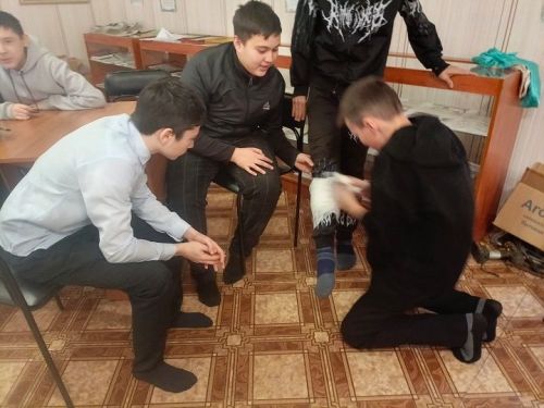 В преддверии Дня защитника Отечества в Шахмайкинском музее прошло мероприятие «Бравые ребята моего села»