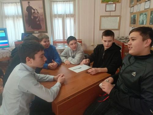 В преддверии Дня защитника Отечества в Шахмайкинском музее прошло мероприятие «Бравые ребята моего села»