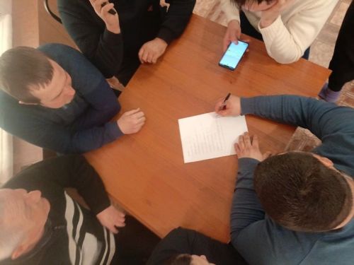 В преддверии Дня защитника Отечества в Шахмайкинском музее прошло мероприятие «Бравые ребята моего села»