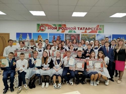 В Утяшкинской школе прошел турнир знатоков истории периода ВОВ