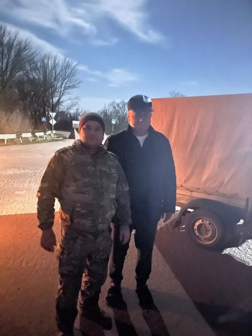 Очередная помощь доставлена новошешминским бойцам