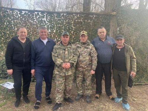 Очередная помощь доставлена новошешминским бойцам