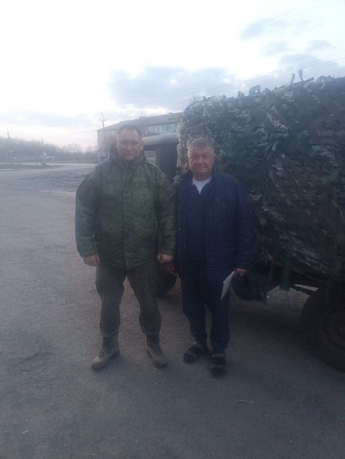 Очередная помощь доставлена новошешминским бойцам