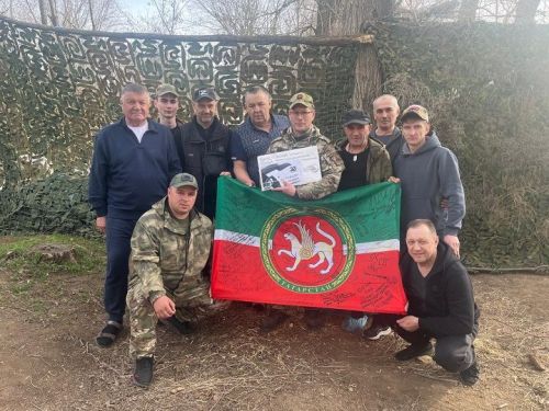 Очередная помощь доставлена новошешминским бойцам