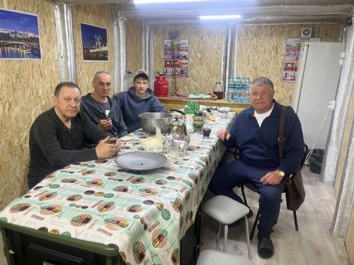 Очередная помощь доставлена новошешминским бойцам