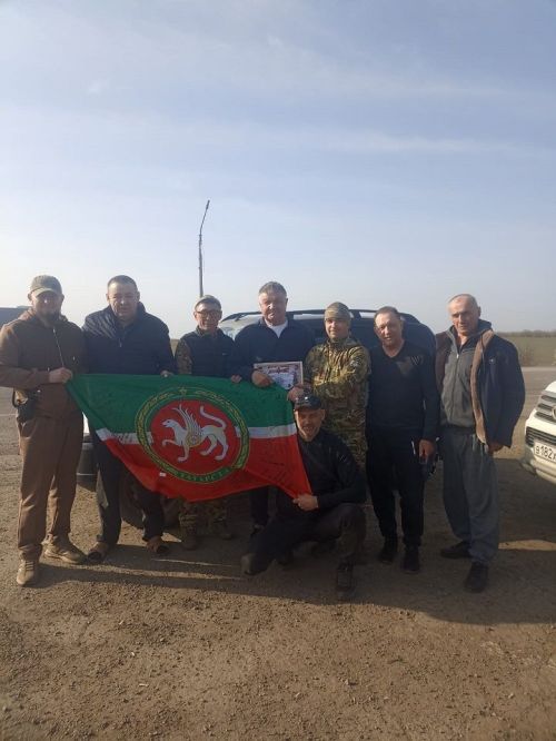 Очередная помощь доставлена новошешминским бойцам