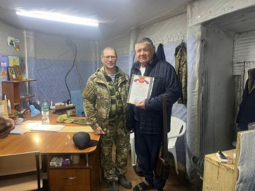 Очередная помощь доставлена новошешминским бойцам