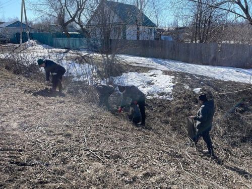 В Новошешминском районе прошел масштабный субботник