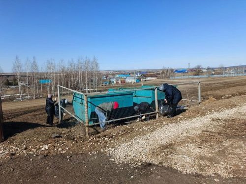 В Новошешминском районе прошел масштабный субботник