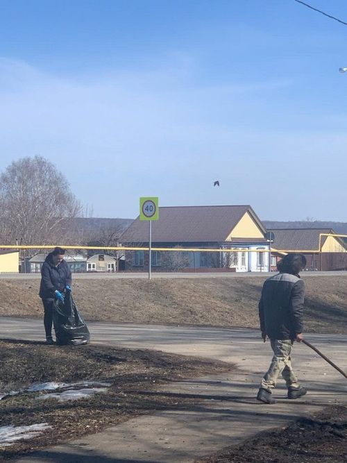 В Новошешминском районе прошел масштабный субботник