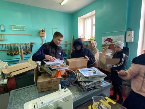 Слобода Волчинская школа активно участвует в защите окружающей среды