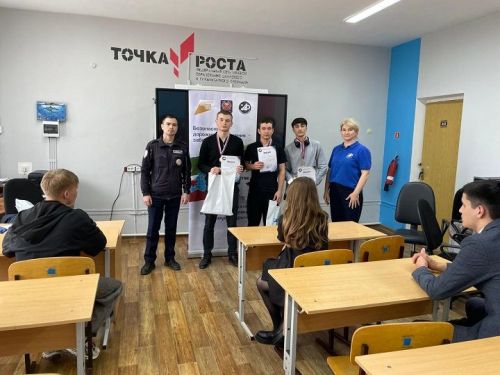 Автомногоборье: конкурс в знании ПДД прошел среди школьников Новошешминска