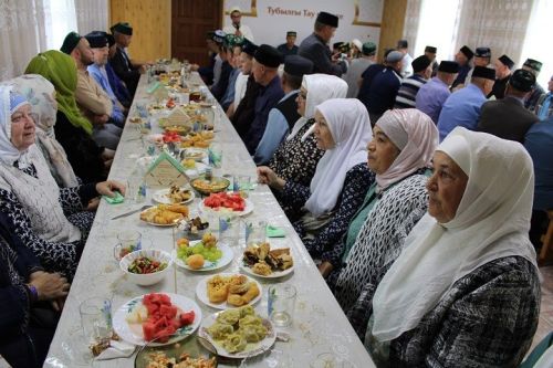 Курбан-меджлис в Тубылгытауской мечети